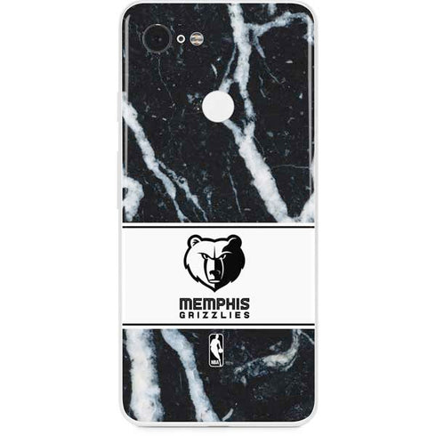 NBA Memphis Grizzlies Marble Google Pixel 3 Skin